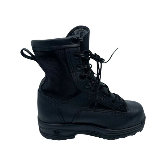 Altama Womens Combat Boots Black Round Toe Mid Calf Lace Up Waterproof 5 W New - Picture 7 of 7